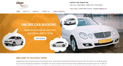 Desktop Screenshot of ambajitaxi.com
